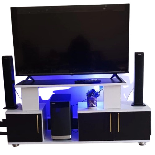 【PROMOTION!】 Istanbul 2 Modern TV STAND With LED Lights Tv Stands Furniture High Quality Durable Classic Tv Unit