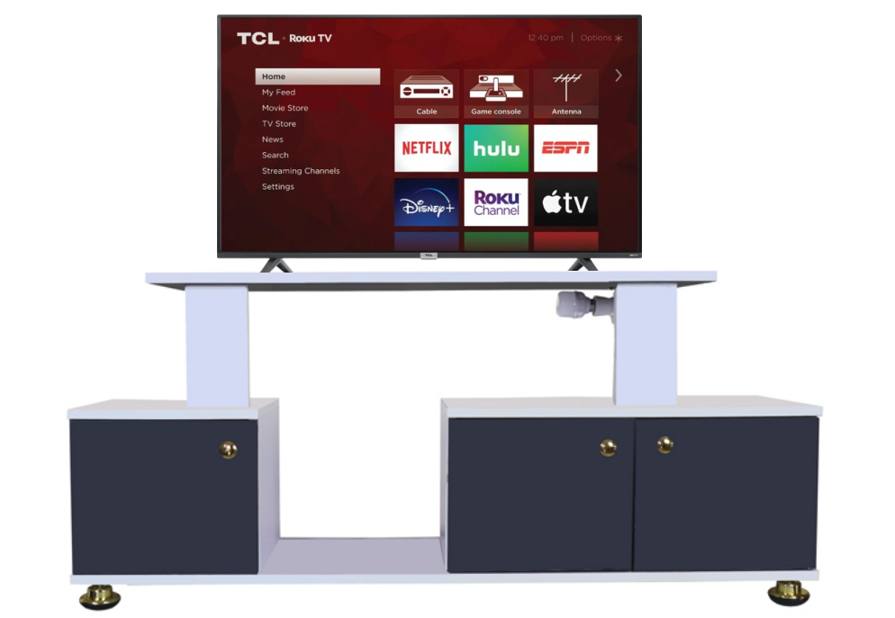 【PROMOTION!】 Istanbul 2 Modern TV STAND With LED Lights Tv Stands Furniture High Quality Durable Classic Tv Unit