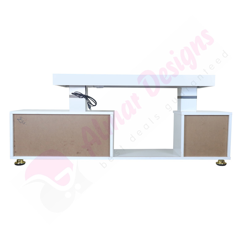 【PROMOTION!】 Istanbul 1 Modern TV STAND With LED Lights Tv Stands Furniture High Quality Durable Classic Tv Unit