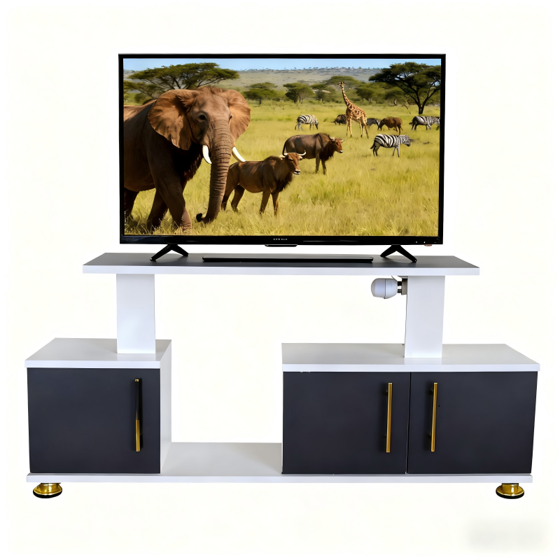 【PROMOTION!】 Istanbul 2 Modern TV STAND With LED Lights Tv Stands Furniture High Quality Durable Classic Tv Unit