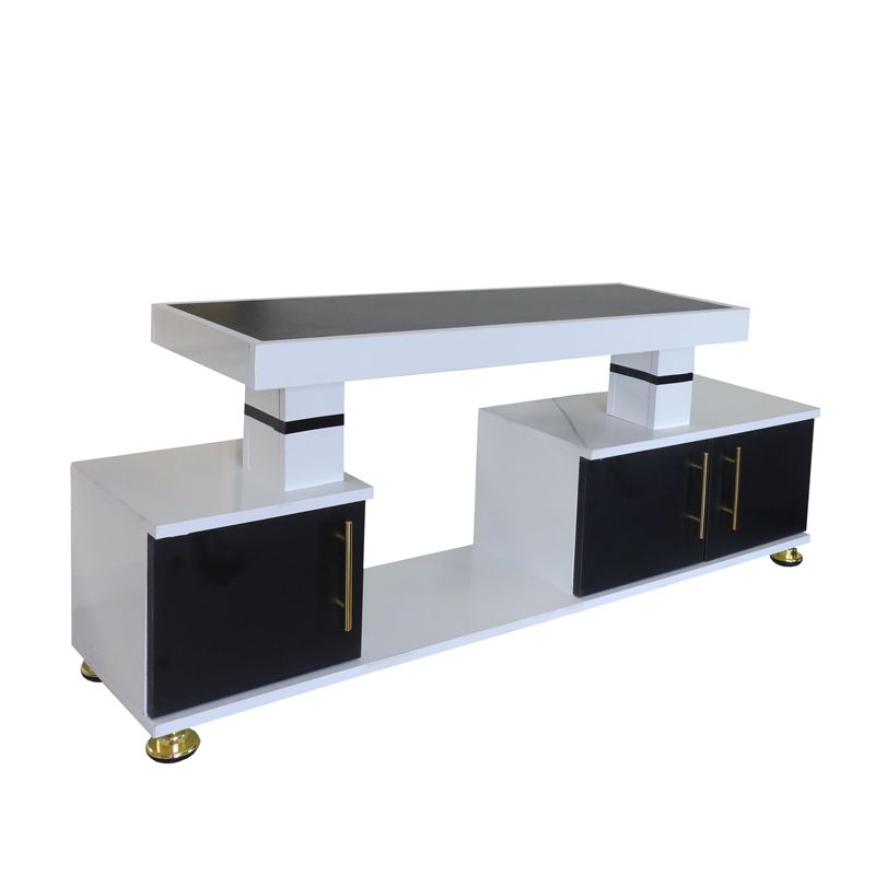 【PROMOTION!】 Istanbul 1 Modern TV STAND With LED Lights Tv Stands Furniture High Quality Durable Classic Tv Unit