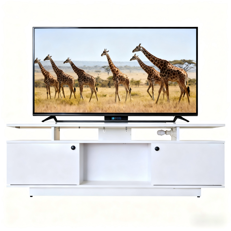 【PROMOTION!】Oslo Modern Wooden TV Stand 5ft With LED Lights Tv Stands Furniture High Quality Durable Classic Tv Unit