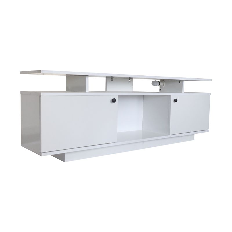 【PROMOTION!】Oslo Modern Wooden TV Stand 5ft With LED Lights Tv Stands Furniture High Quality Durable Classic Tv Unit