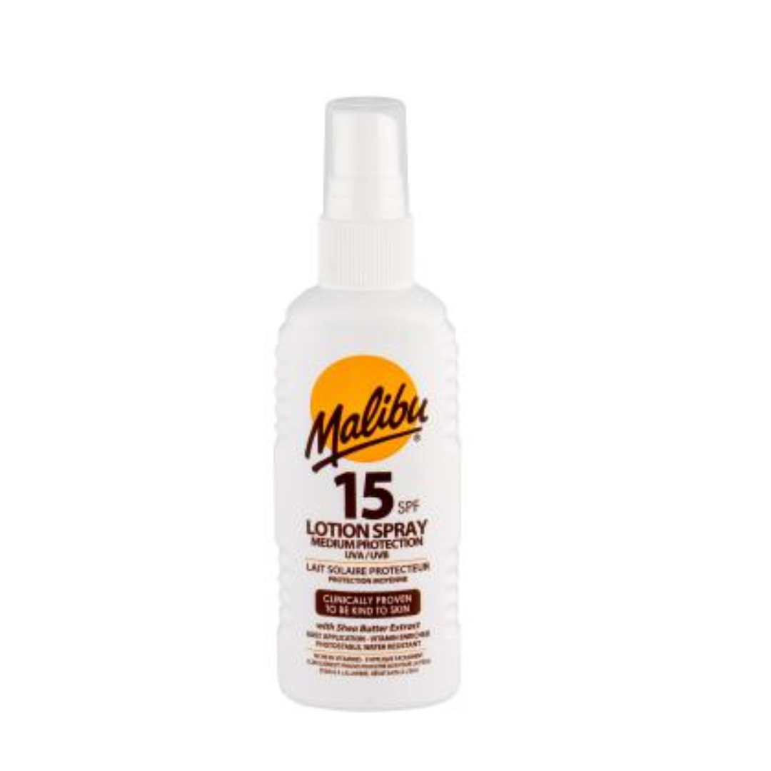 MALIBU-SUN LOTION SPRAY SPF 15 100ML