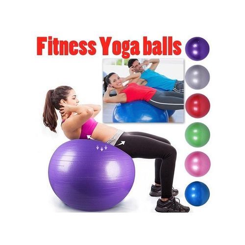 Exercise Ball, Anti-Burst Yoga Ball with Air Pump, 80cm