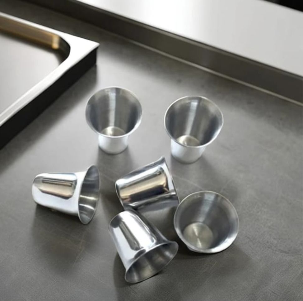 20pcs Stainless steel Metallic Holy communion cups