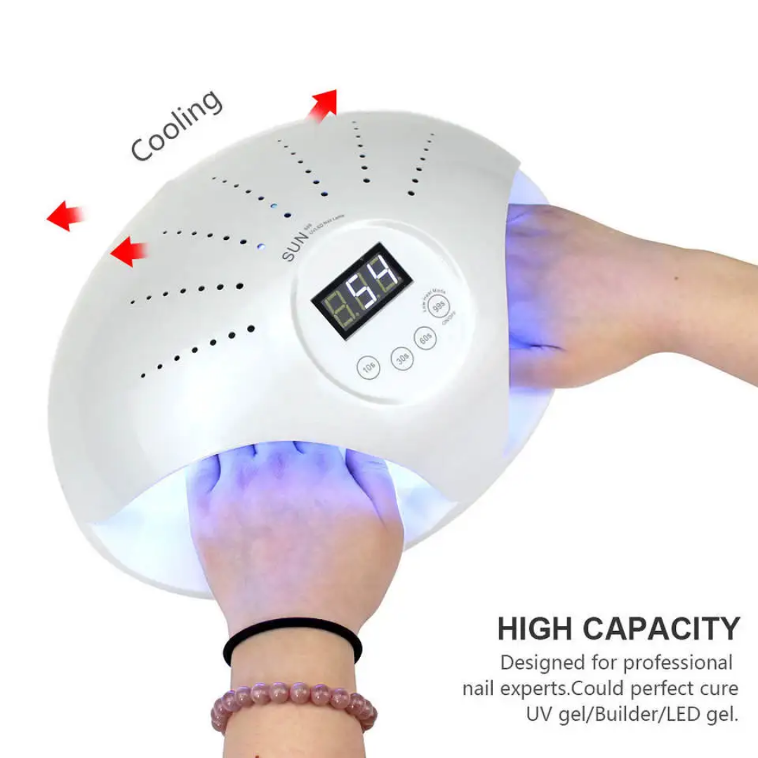 Sun 48W Nail Gel Machine Curing UV LED Polish Lamp Dryer, 48W Nail Curing Lamp Nail Polish Dryer