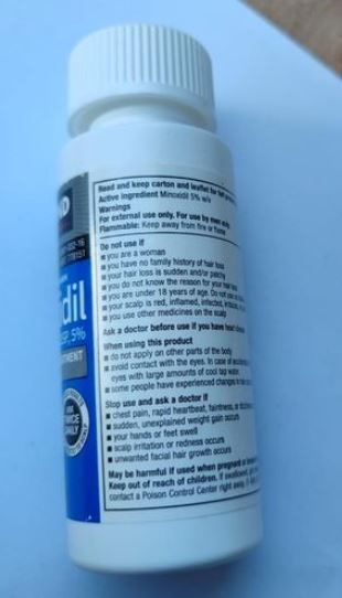 Kirkland Minoxidil 5% Extra Strength Hair Regrowth plus free dropper and 0.5 mm Derma Roller Hair Growth Beard Growth  Derma Roller Minoxidil 5%