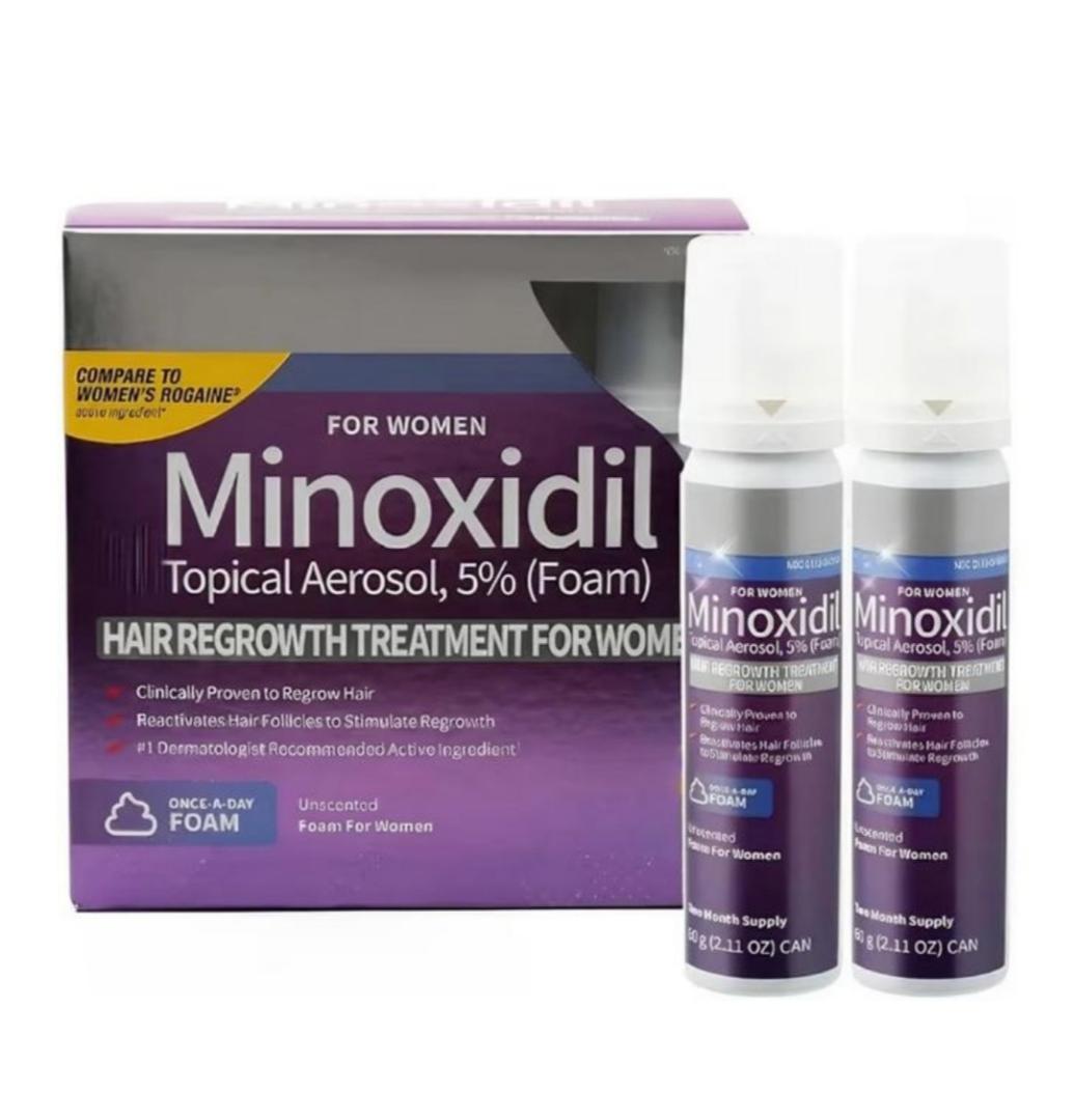 Kirkland Minoxidil KIRKLAND WOMENS Minoxidil 5% FOAM Hair Loss/Growth 2 Month Supply
