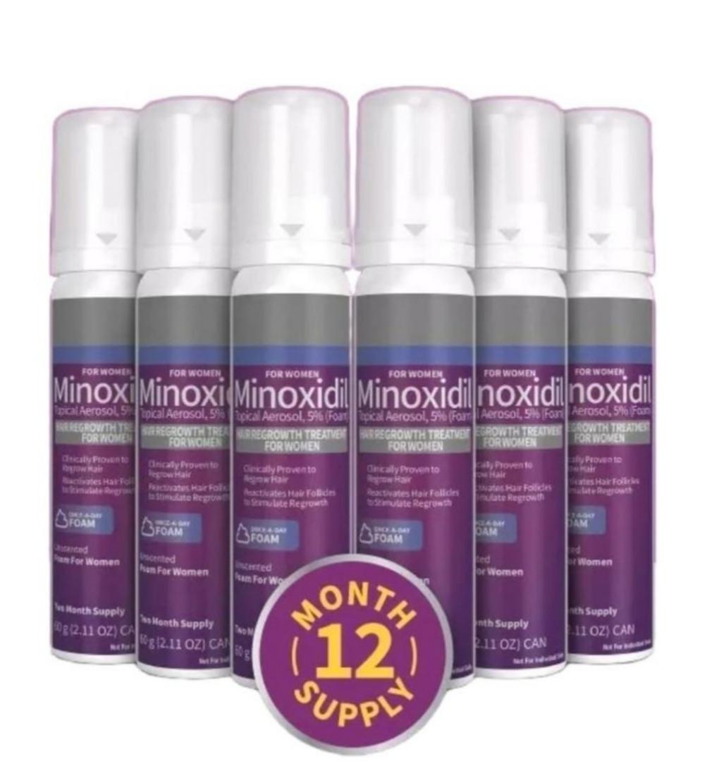 Kirkland Minoxidil KIRKLAND WOMENS Minoxidil 5% FOAM Hair Loss/Growth 2 Month Supply