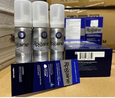 Men's Rogaine 5% Minoxidil Foam for Hair Regrowth, Topical Hair Loss Treatment to Regrow Fuller, Thicker Hair, Unscented
Original Men's Rogaine 5% Minoxidil Hair Regrowth Treatment Foam 1 month supply
