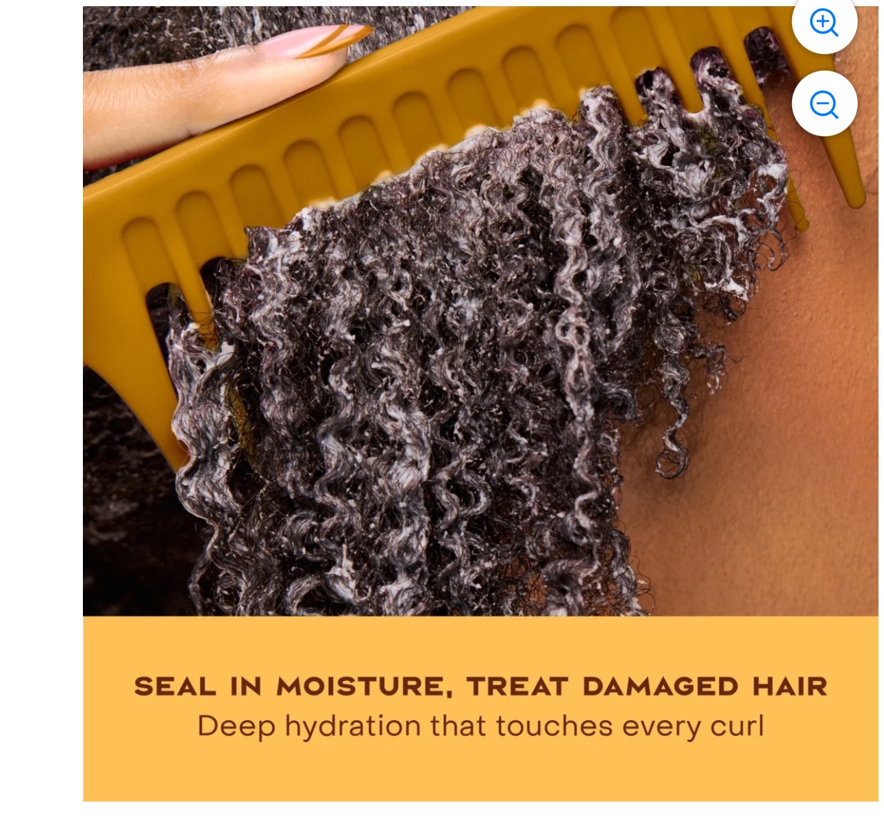 SheaMoisture Raw Shea Butter Deep Hair Treatment Mask silicone and sulphate free for dry, damaged or transitioning hair 340g