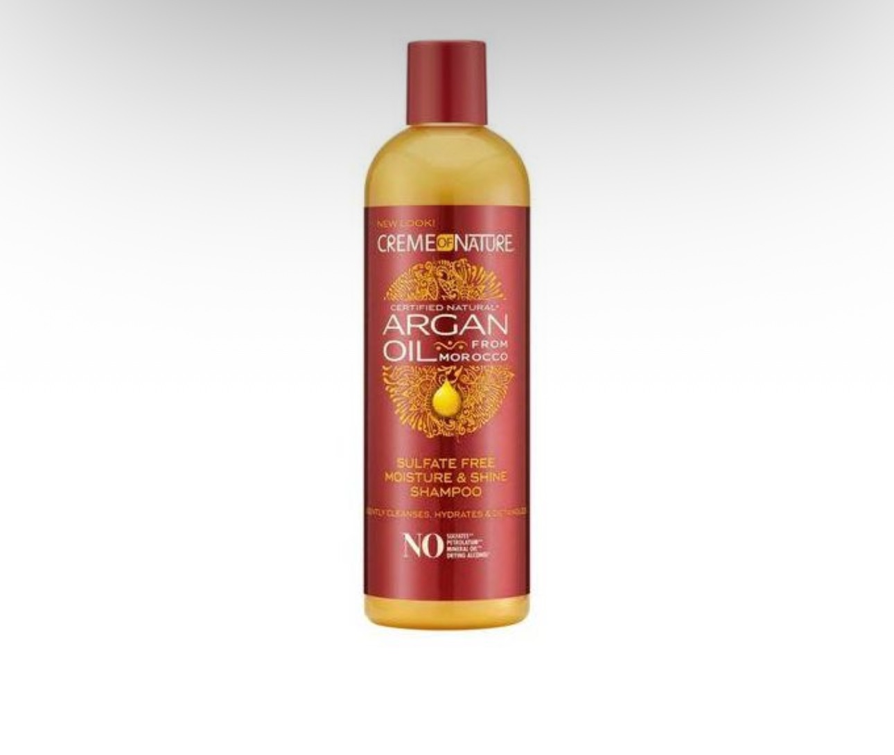 Creme of Nature Shampoo Moisture & Shine, Argan Oil from Morocco, Sulfate-Free 354ml