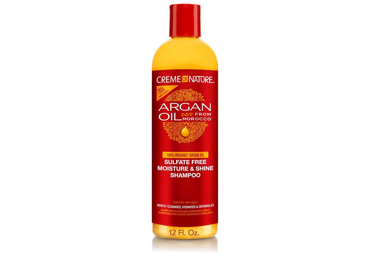 Creme of Nature Shampoo Moisture & Shine, Argan Oil from Morocco, Sulfate-Free 354ml