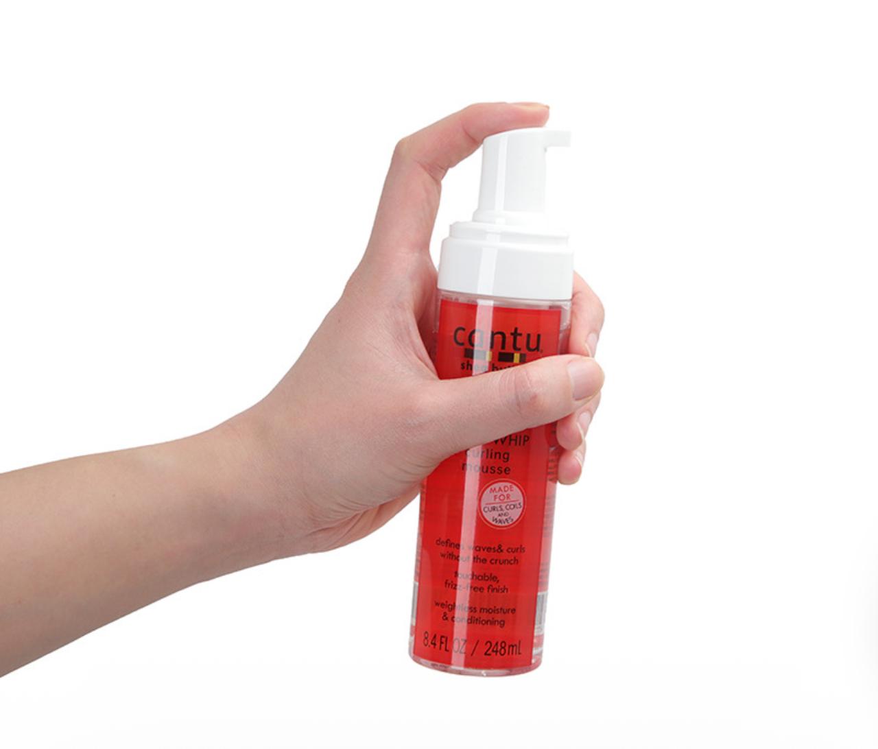 Cantu Whip curling mousse for natural curls waves and coils wrap/set mousse - 248ml
Cantu Whip curling mousse for natural curls waves and coils wrap/set mousse - 248ml