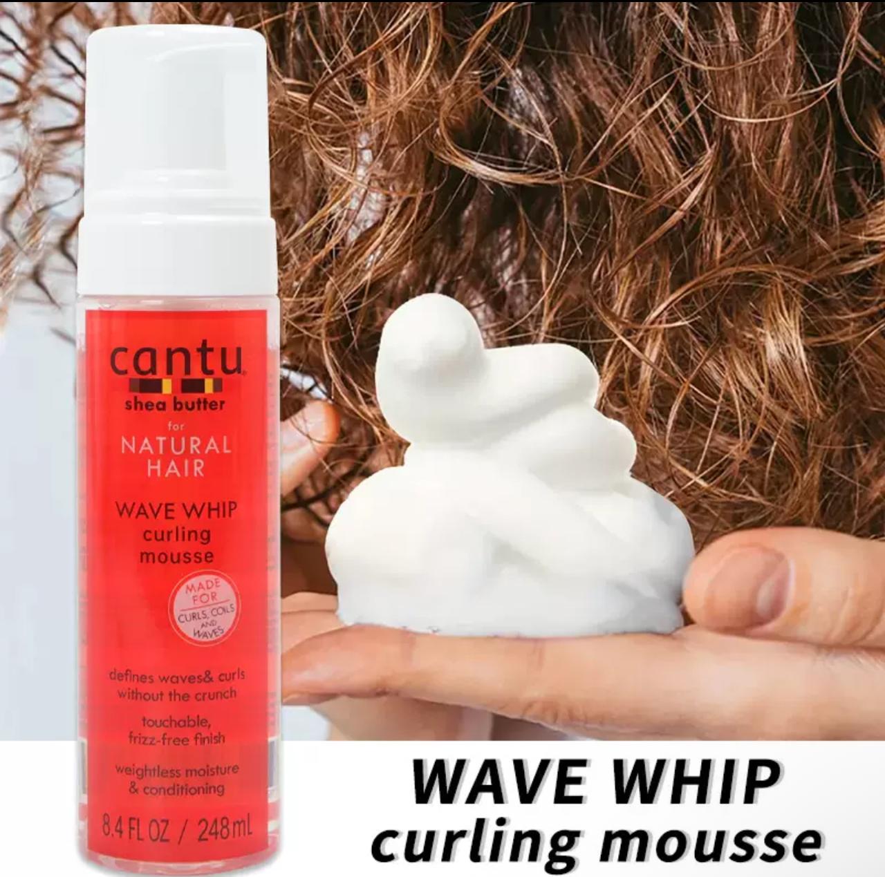 Cantu Whip curling mousse for natural curls waves and coils wrap/set mousse - 248ml
Cantu Whip curling mousse for natural curls waves and coils wrap/set mousse - 248ml