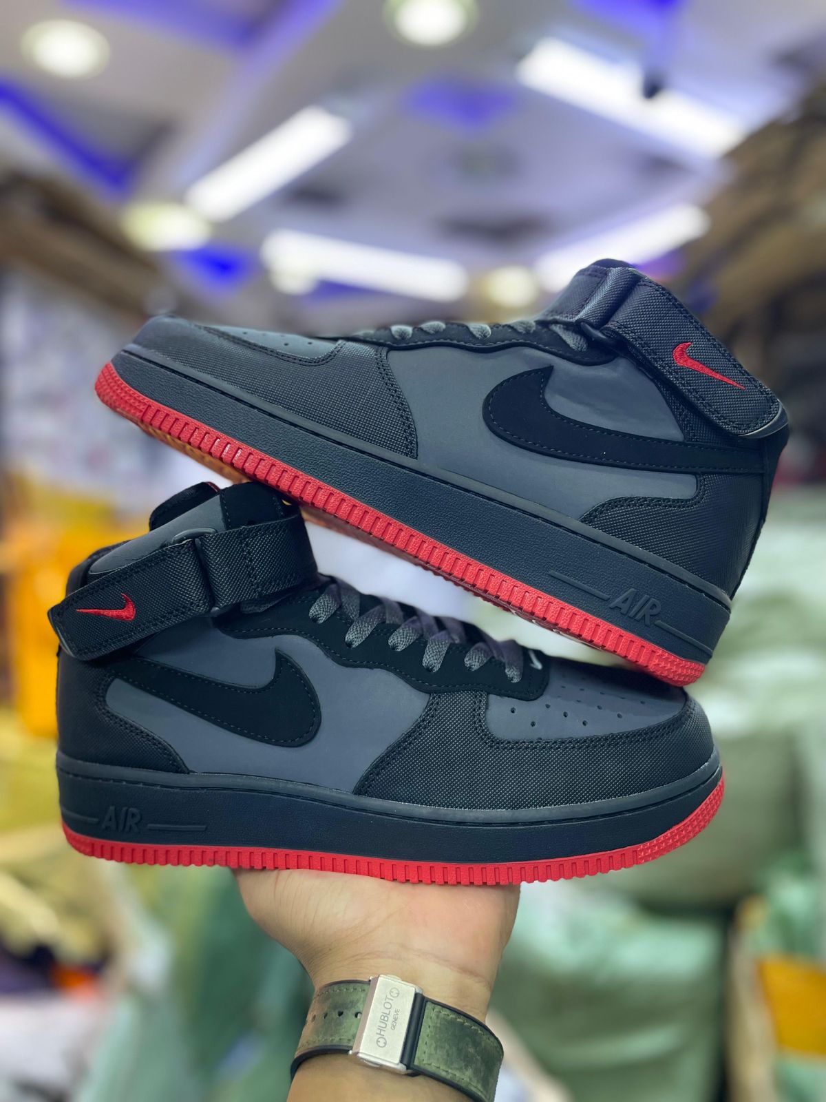 Elfancy Nike Airforce 1 High Top Unisex Shoes