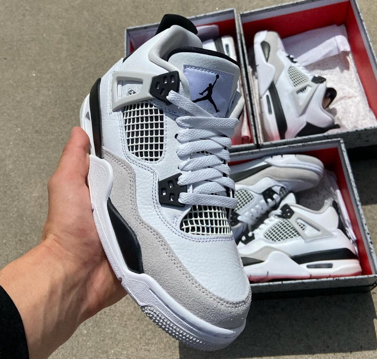 SPECIAL LIMITED OFFER ONLY AT ELFANCY STORE!!!] 1 Pair of Brand New High-Quality, Durable & Comfortable J4 military Black Sneakers For Boys & Men at Affordable Price