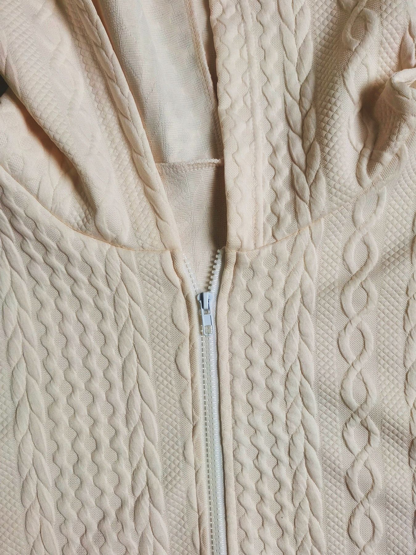 Plus size women's jacquard fashionable jacket T011