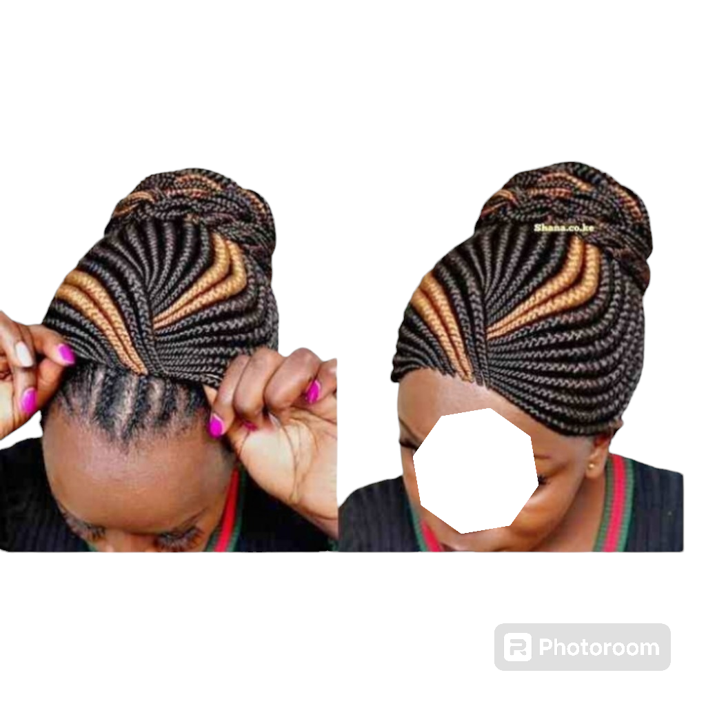 Ghanian lines wig