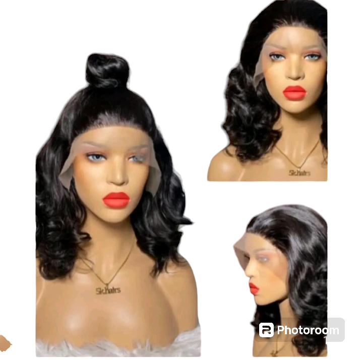 Full frontal semi human wig