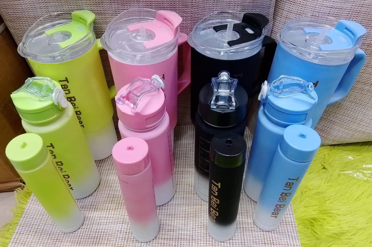Water bottle 3 in1