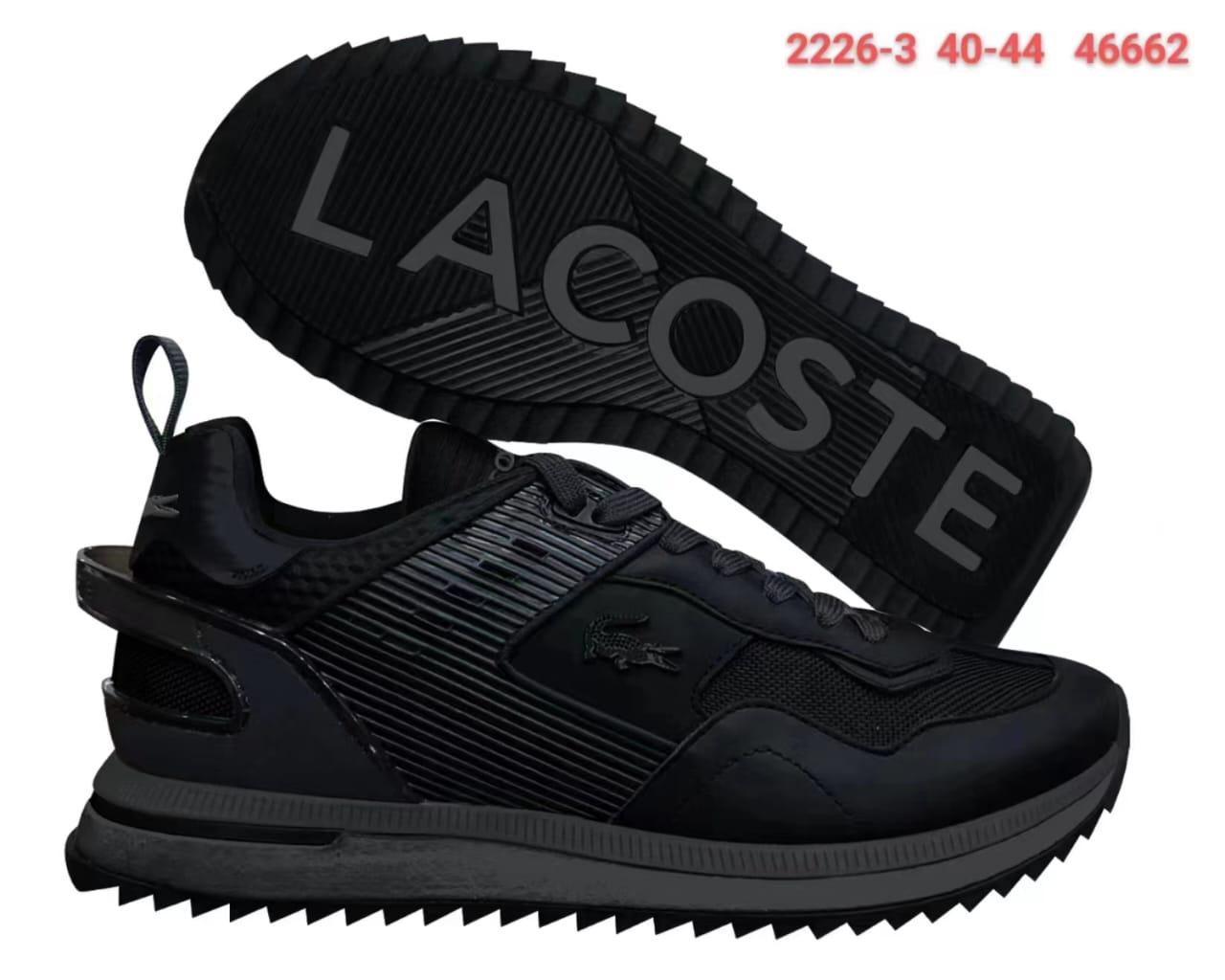 LACOSTE unisex shoe sneakers