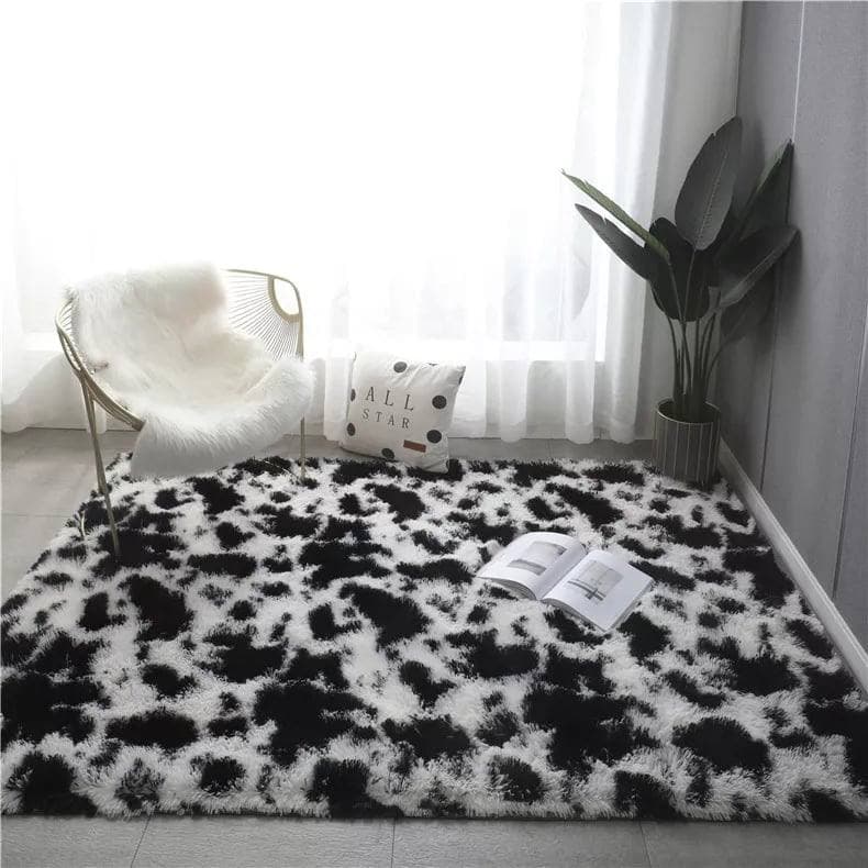 Promotion!Soft Patched carpet fluffy carpet Multicolor Floor Mat Fluffy Bedroom Carpet New Classic Thick Carpet Living Room Plush Rugs Children Bed Room Fluffy Floor Carpets Home Decor Rugs Velvet Mat