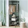 Generic 2 Layer Multifunctional Clothes Hangers Corner Coat Rack Shoe Rack Storage Organization