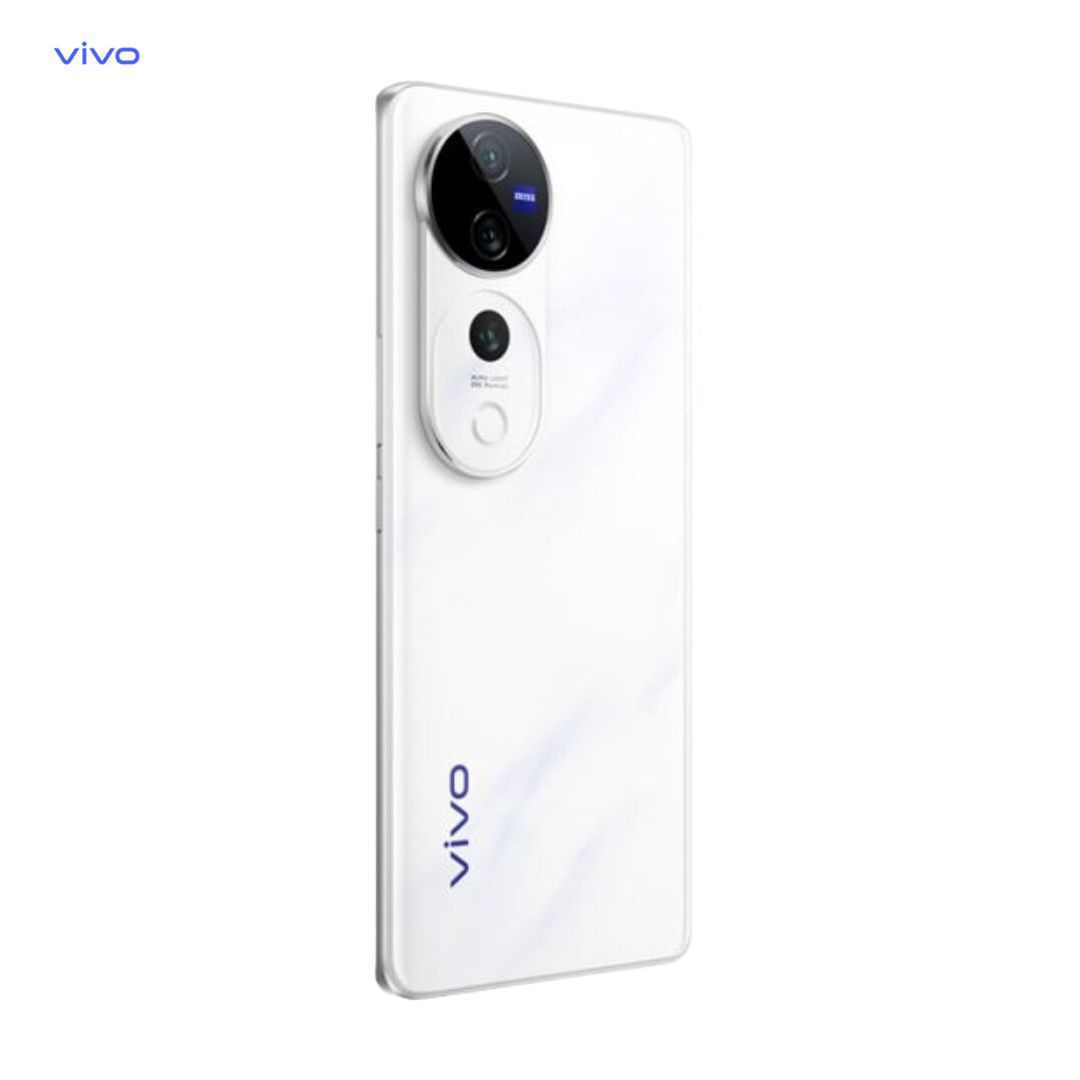 [Official]  Brand New Smart Phone,vivo V40 - 6.78" - 12RAM + 256GB (Dual SIM) Zeiss optics Battery 5500mAh Fast charging 80W, Fingerprint Sensorsh- Silver -2YRS WRNTY