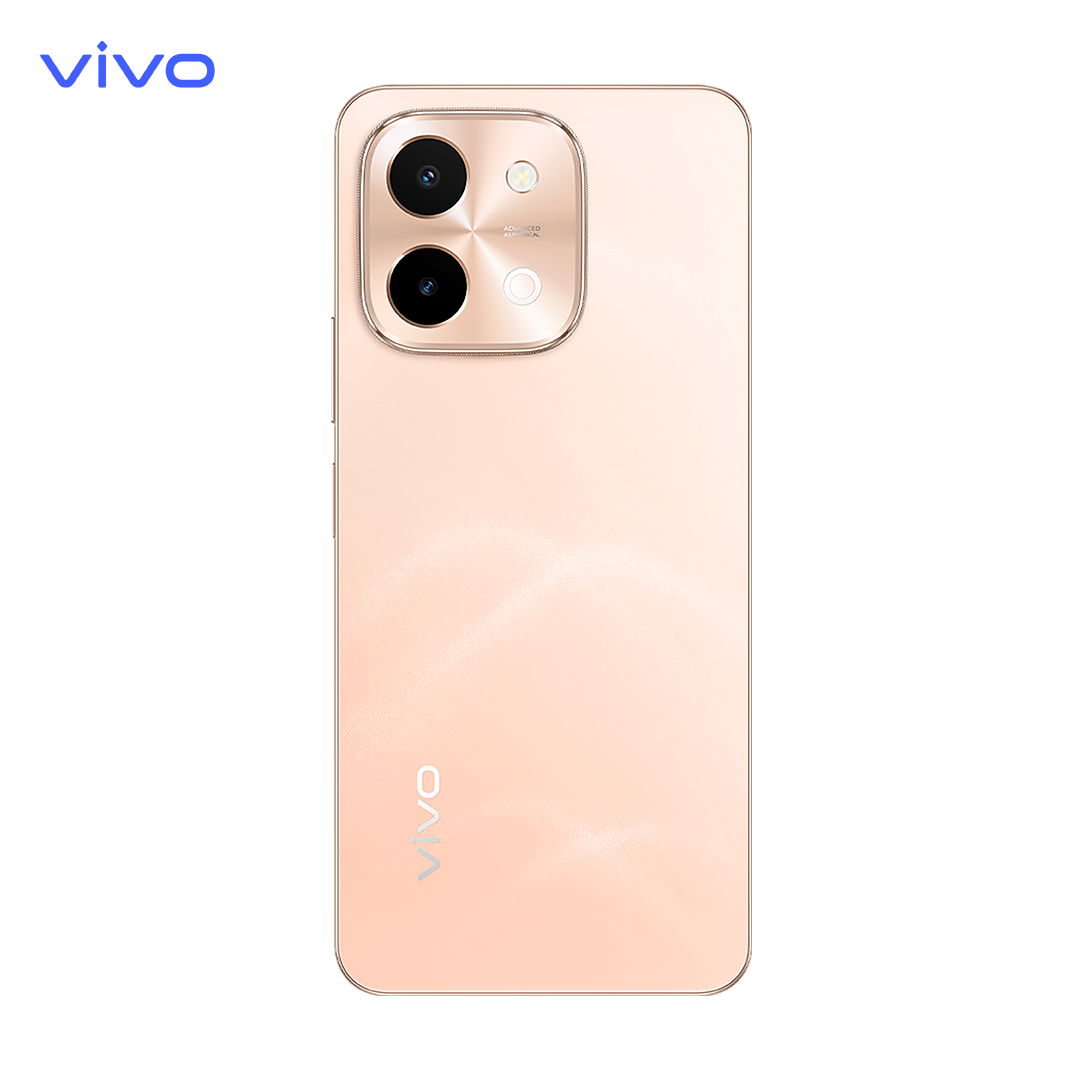 [Exclusive Discount] Brand New Smart Phone,vivo Y28 - 6.64" - 8+8GB RAM + 128GB (Dual SIM) 6000mAh Android 13 Fingerprint (side-mounted),-Gleaming Orange 2yrs WRANTY