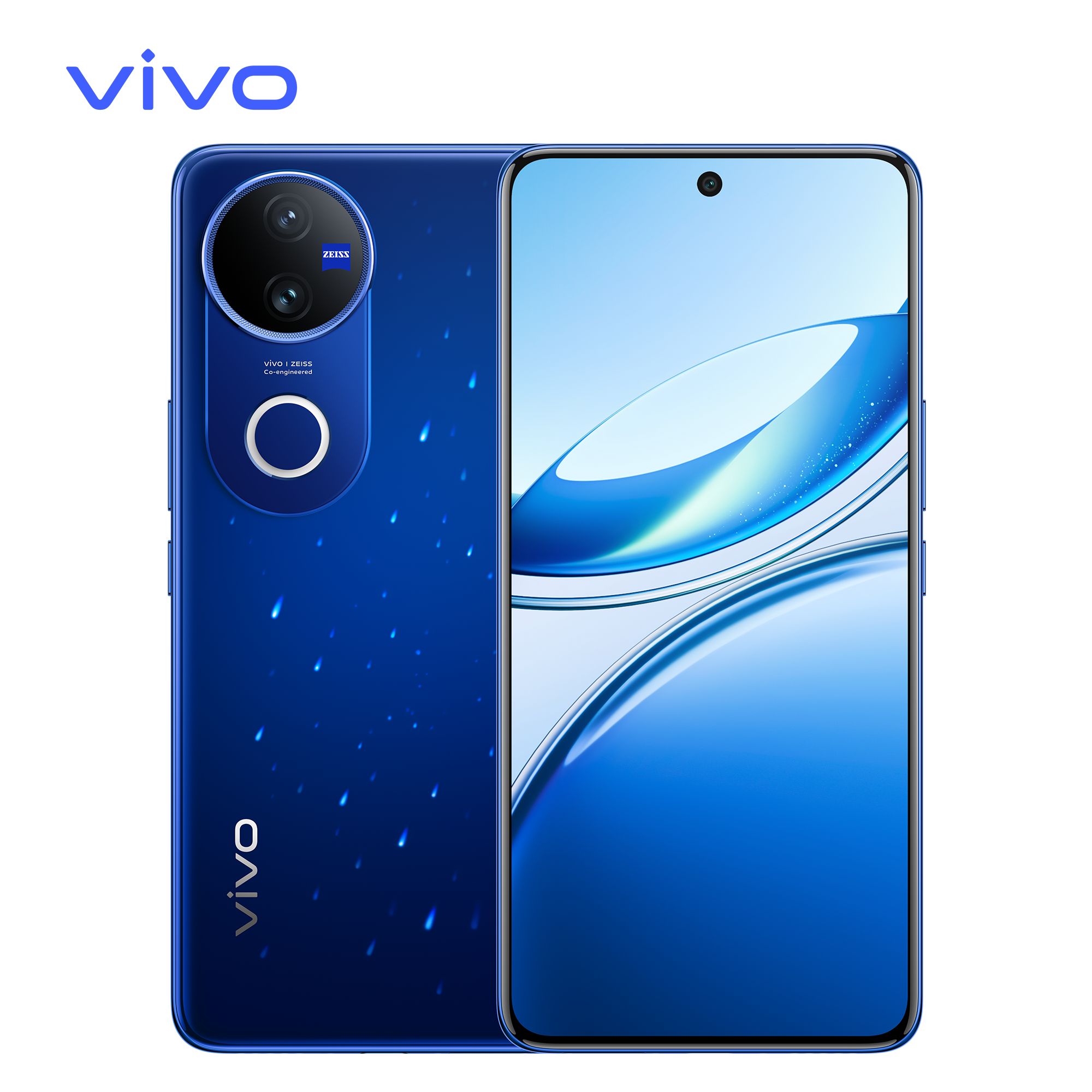 New Arrival  Brand New Smart Phone,vivo V50 5G - 6.77" - 12RAM + 512GB (Dual SIM) Zeiss optics, Battery 6000mA Fast charging 90W, Fingerprint Sensors 2YRS WRTY-  Starry Blue Official Store