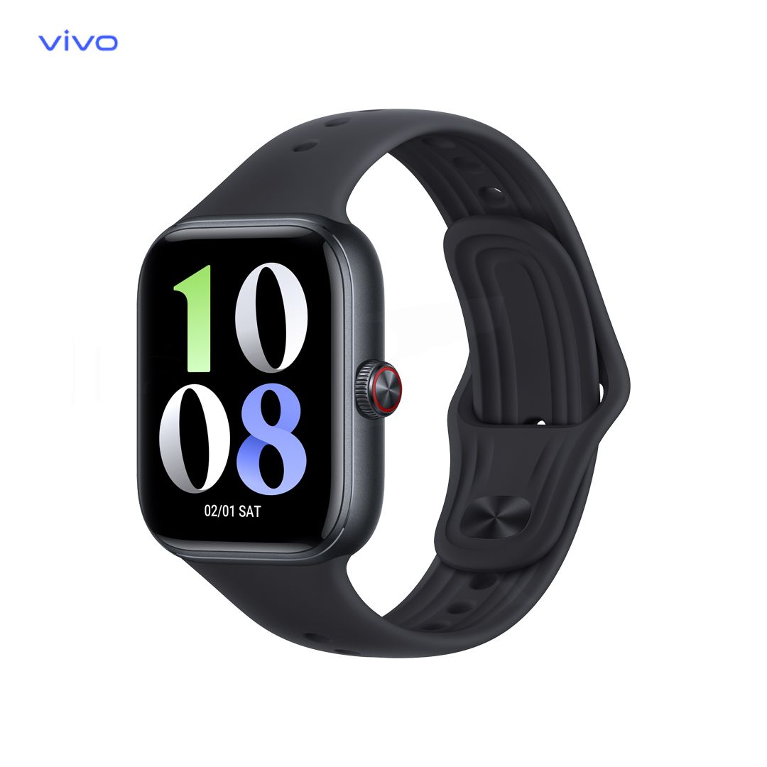 New Arrival vivo Smart Watch GT  known for its fitness-oriented features, health tracking capabilities, and long battery life. Stylish Design,Water Resistance and all Smart Features.