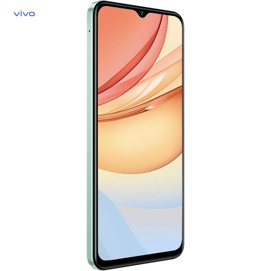 [Exclusive Discount] New Year Promotion Brand New Smart Phone vivo Y03 - 6.56'' - 4GB RAM + 64GB ROM - Dual SIM -	Android 14 Battery 5000mAh -  IP54 dust protected and water resistGem Green  2YRs WRTY