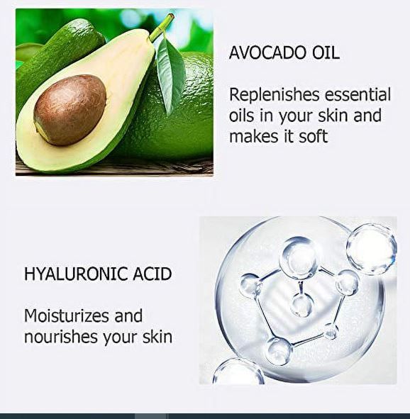 VENZEN Exfoliating Gel Dead Skin Avocado Body Scrub Deep Cleansing Brightening Skin Face Care Facial Scrub dead skin remover