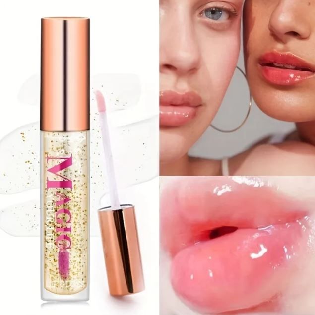 color change lip gloss pink color change lip gloss lip moisturizer glow magic lip oil lip lint