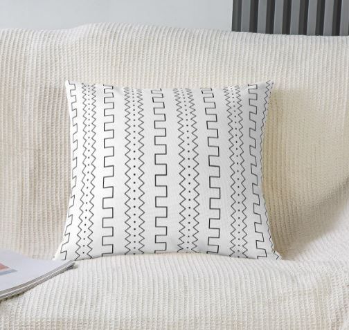4pcs soft Throw Pillow Covers Boho Geometric Decorative Pillow Covers Home Decor Cushion Cover for Couch Sofa Living Room Outdoor Car