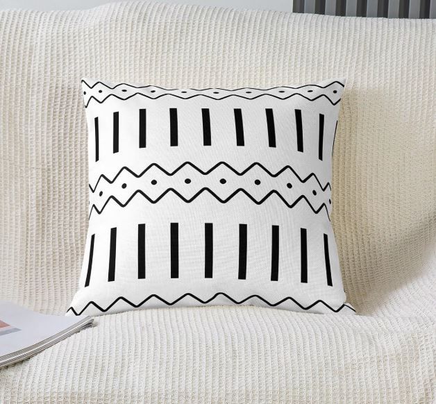 4pcs soft Throw Pillow Covers Boho Geometric Decorative Pillow Covers Home Decor Cushion Cover for Couch Sofa Living Room Outdoor Car