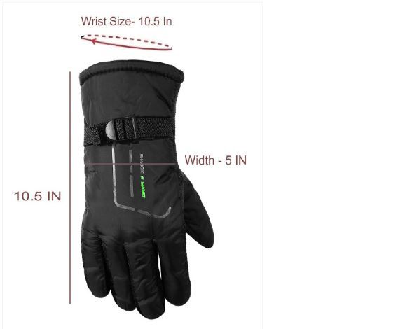 Warm Riding & Protective Gloves rider (Fur/Fleece Inside) Warm Hand Riding Cycling, Biker, sporting gloves ,Motorcycle Outdoor Anti-Slip Gloves Windproof Thermal Soft gloves