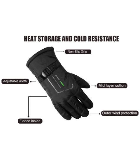 Warm Riding & Protective Gloves rider (Fur/Fleece Inside) Warm Hand Riding Cycling, Biker, sporting gloves ,Motorcycle Outdoor Anti-Slip Gloves Windproof Thermal Soft gloves