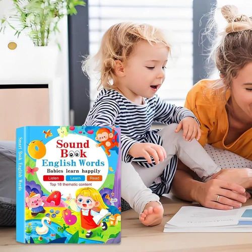 Interactive English learning sound book for babies and toddlers Electronic Learning Toy with 13 Educational Themes early education CBC books homeschooling children's books