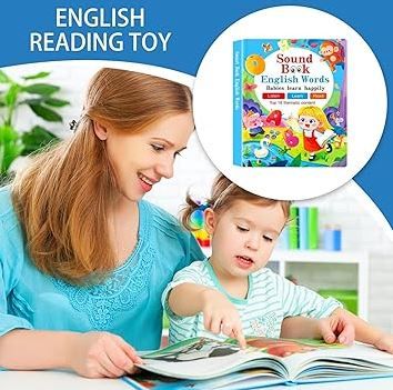 Interactive English learning sound book for babies and toddlers Electronic Learning Toy with 13 Educational Themes early education CBC books homeschooling children's books