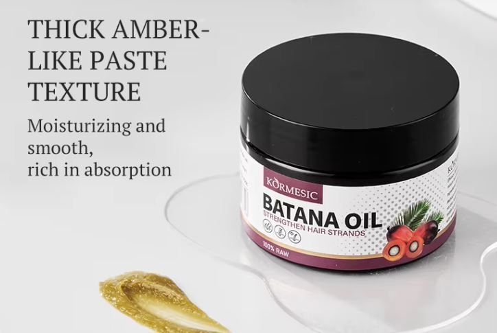 Organic Batana Oil hair mask for Hair Growth 100% Unrefined Batana hair growth Oil  for Scalp Health, Thicker Hair & Split Ends Repair Natural & Pure for long healthy hair