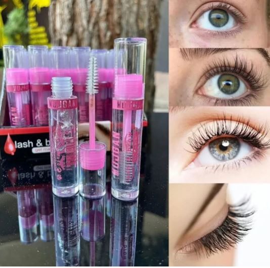 Clear Eyebrow Gel Waterproof Transparent Eyebrow Eyelash Fixed Gel Long Lasting Eyebrow lash Mascara Transparent Colorless Mascara Waterproof Growth Fluid