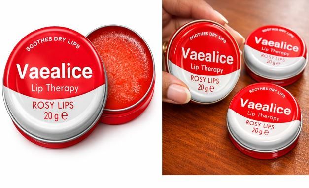 Vaealice lip therapy pink soft lips rosy lips vaseline lip therapy Chapstick for dry chapped dry cracked lips