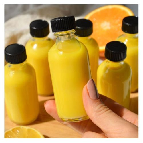 5pcs Glass Ginger shots bottles Portable Leakproof Glass Jars With Lids- Glass Juice Shot Bottles With Caps For Wellness Shot Glass Juice Shot Bottles with Caps