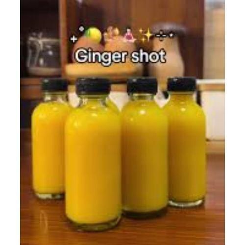 5pcs Glass Ginger shots bottles Portable Leakproof Glass Jars With Lids- Glass Juice Shot Bottles With Caps For Wellness Shot Glass Juice Shot Bottles with Caps