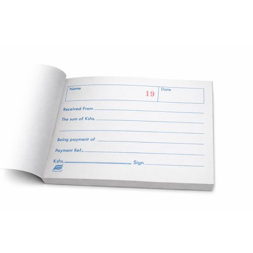 A6 size Receipt Book Numbered for business, rent record transactions