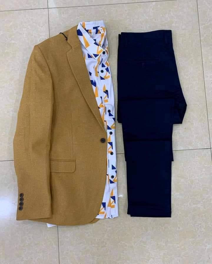 Fashion 3 pack Men Official Suit (wedding, Business-official) Blazer, Shirt and Trouser