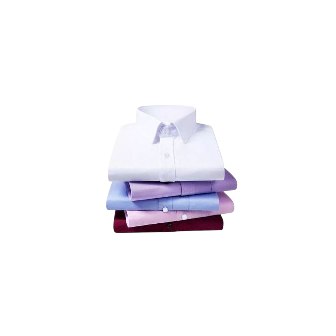 Fashion 5-Piece Set of Men's Official Long-Sleeve Slim Fit Shirts - Premium 100% Cotton, Comfortable and Stylish for Formal and Casual Occasions